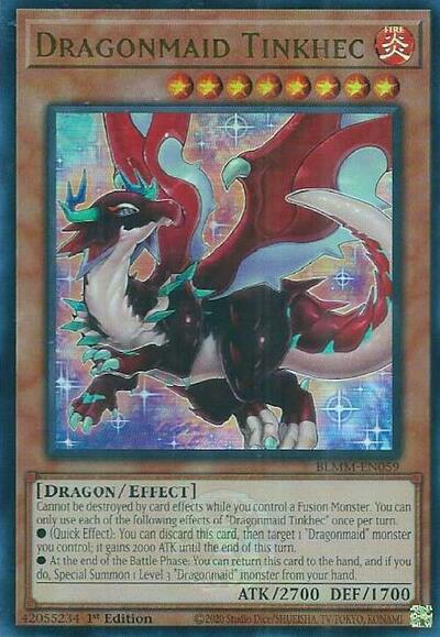 Dragonmaid Tinkhec (Ultra Rare) [BLMM-EN059-UR]