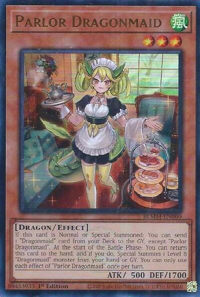Parlor Dragonmaid (Ultra Rare) [BLMM-EN060-UR]
