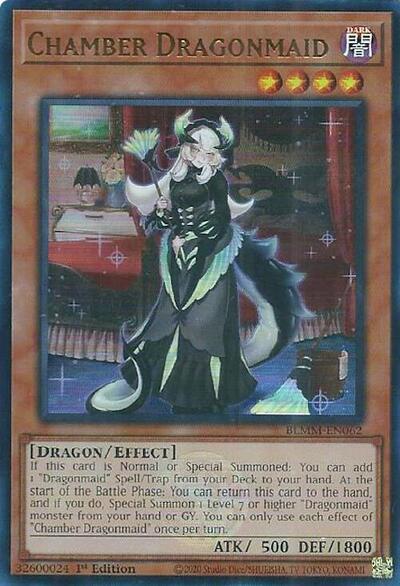 Chamber Dragonmaid (Ultra Rare) [BLMM-EN062-UR]
