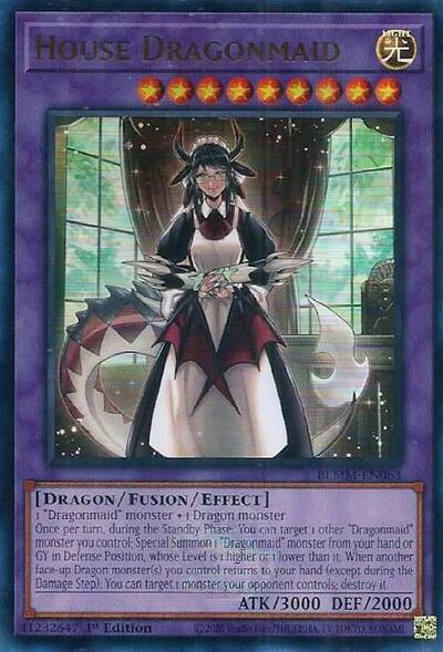 House Dragonmaid (Ultra Rare) [BLMM-EN063-UR]