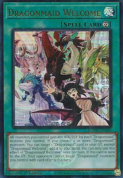Dragonmaid Welcome (Ultra Rare) [BLMM-EN066-UR]