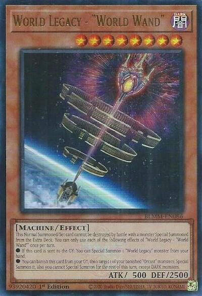 World Legacy - "World Wand" (Ultra Rare) [BLMM-EN086-UR]