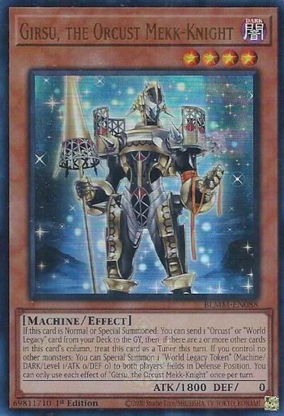 Girsu, the Orcust Mekk-Knight (Ultra Rare) [BLMM-EN088-UR]