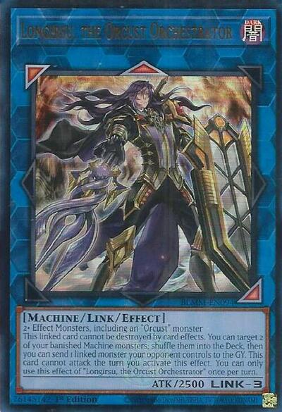Longirsu, the Orcust Orchestrator (Ultra Rare) [BLMM-EN094-UR]