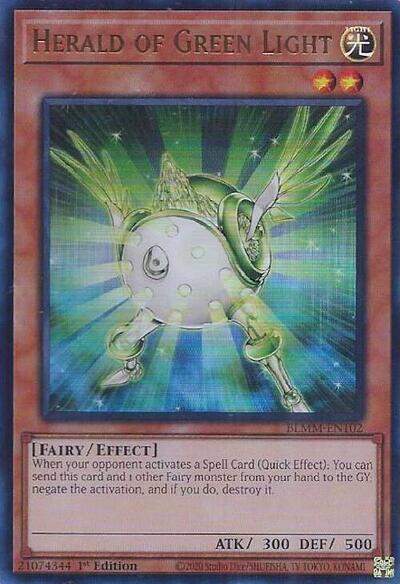 Herald of Green Light (Ultra Rare) [BLMM-EN102-UR]