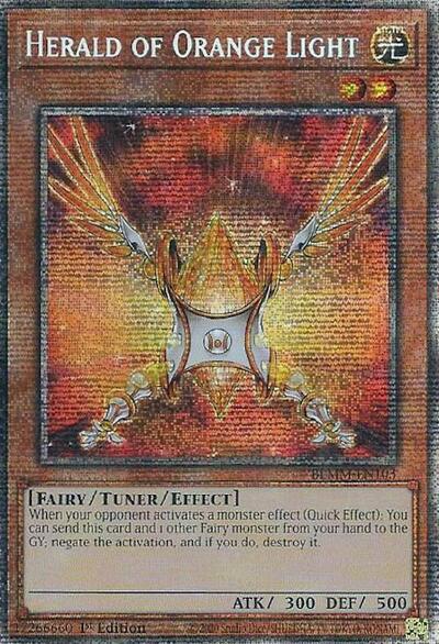 Herald of Orange Light (Ultra Rare) [BLMM-EN103-UR]