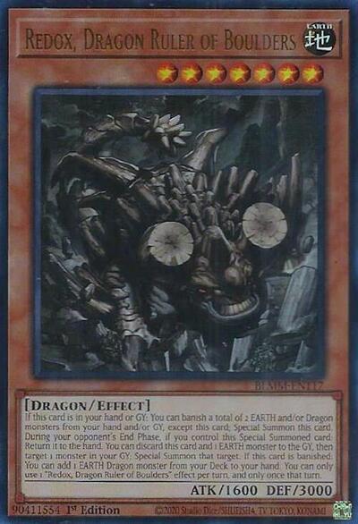 Redox, Dragon Ruler of Boulders (Ultra Rare) [BLMM-EN117-UR]