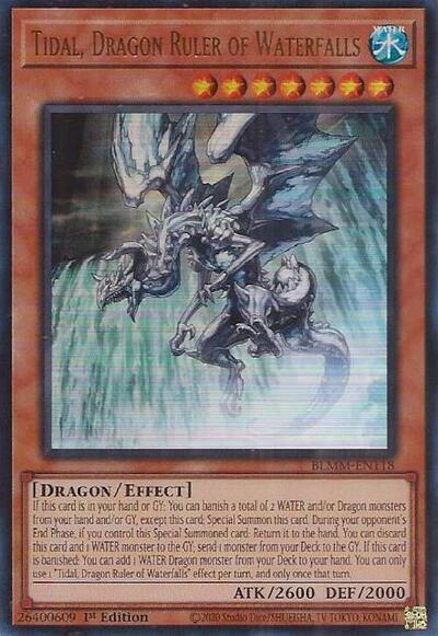 Tidal, Dragon Ruler of Waterfalls (Ultra Rare) [BLMM-EN118-UR]