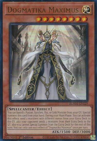 Dogmatika Maximus (Ultra Rare) [BLMM-EN129-UR]