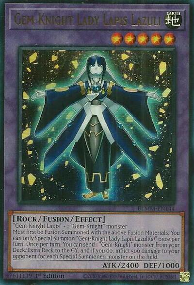 Gem-Knight Lady Lapis Lazuli (Ultra Rare) [BLMM-EN144-UR]