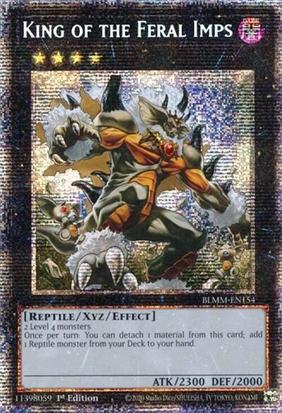 King of the Feral Imps (Starlight Rare) [BLMM-EN154-StR]