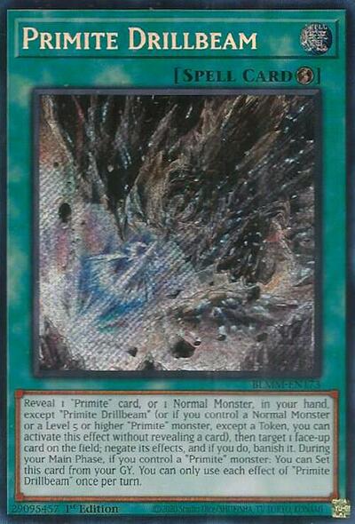Primite Drillbeam (Secret Rare) [BLMM-EN173-SeR]