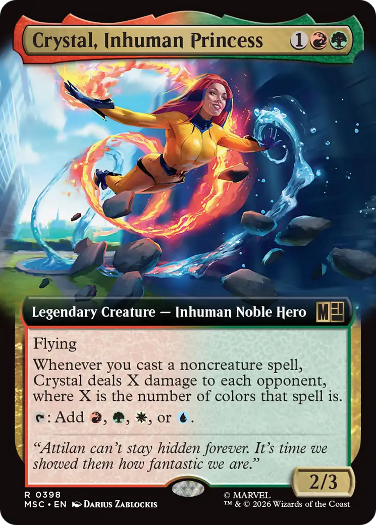 Crystal, Inhuman Princess - Extended Art [MSC-398]