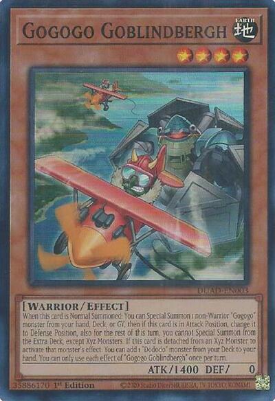 Gogogo Goblindbergh (Super Rare) [DUAD-EN003-SuR]