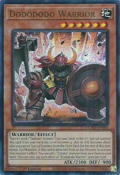 Dodododo Warrior (Ultra Rare) [DUAD-EN004-UR]