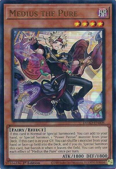 Medius the Pure (Ultra Rare) [DUAD-EN008-UR]
