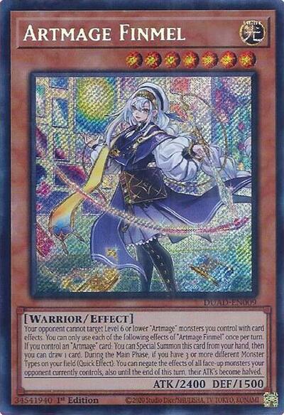 Artmage Finmel (Secret Rare) [DUAD-EN009-SeR]