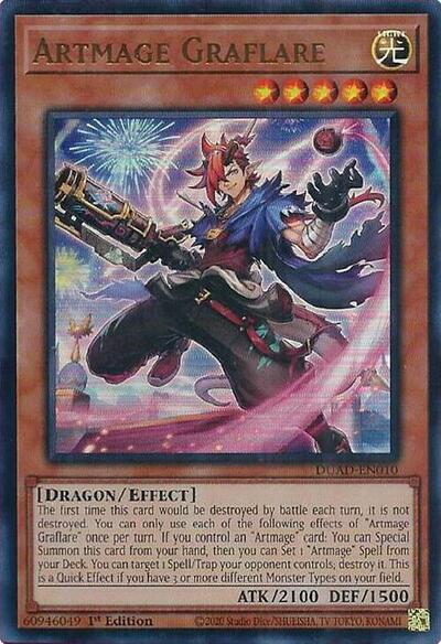 Artmage Graflare (Ultra Rare) [DUAD-EN010-UR]