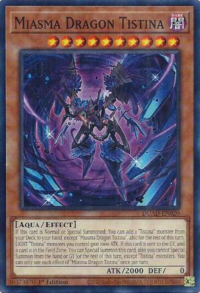 Miasma Dragon Tistina (Common) [DUAD-EN020-C]
