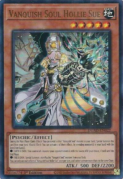 Vanquish Soul Hollie Sue (Ultra Rare) [DUAD-EN022-UR]