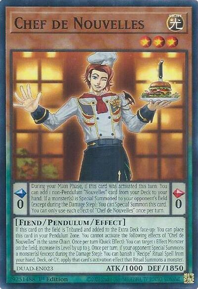 Chef de Nouvelles (Common) [DUAD-EN023-C]