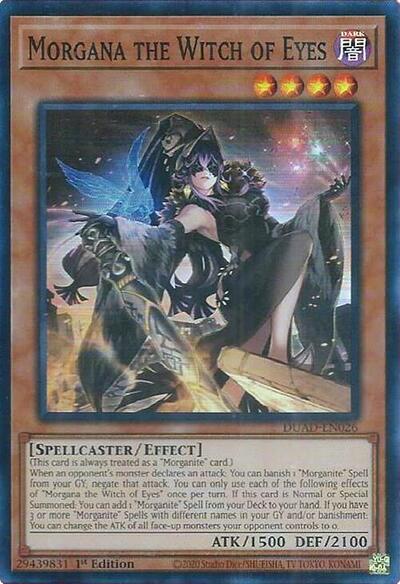 Morgana the Witch of Eyes (Super Rare) [DUAD-EN026-SuR]