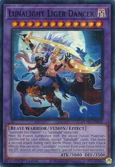 Lunalight Liger Dancer (Super Rare) [DUAD-EN030-SuR]