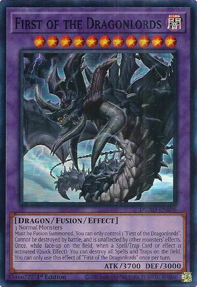 First of the Dragonlords (Super Rare) [DUAD-EN036-SuR]