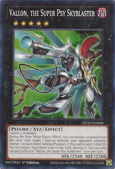 Vallon, the Super Psy Skyblaster (Common) [DUAD-EN048-C]