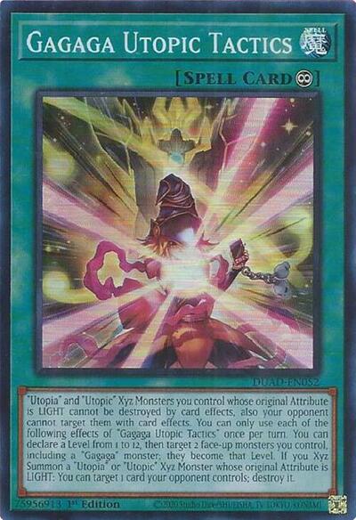 Gagaga Utopic Tactics (Super Rare) [DUAD-EN052-SuR]