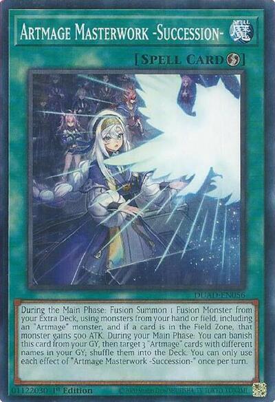 Artmage Masterwork -Succession- (Common) [DUAD-EN056-C]