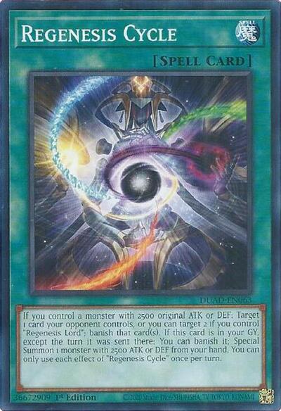 Regenesis Cycle (Common) [DUAD-EN063-C]