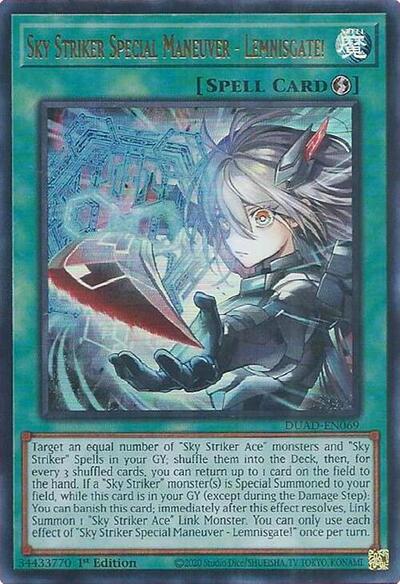 Sky Striker Special Maneuver - Lemnisgate! (Ultra Rare) [DUAD-EN069-UR]