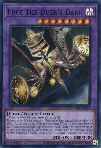 Luce the Dusk's Dark (Super Rare) [DUAD-EN082-SuR]