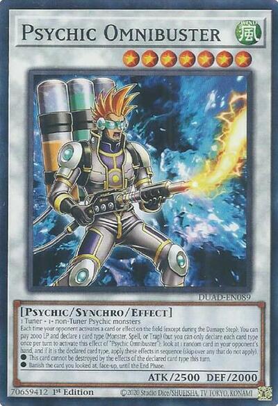 Psychic Omnibuster (Common) [DUAD-EN089-C]