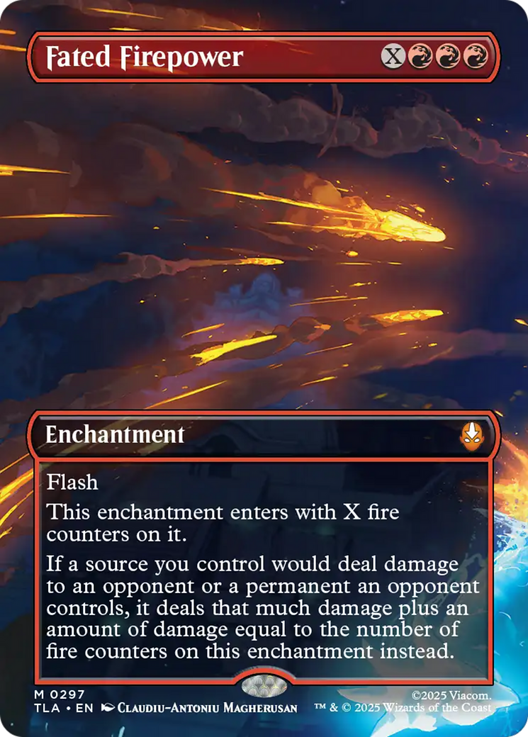 Fated Firepower - Borderless - Full Art [TLA-297]