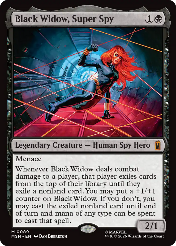 Black Widow, Super Spy [MSH-89]