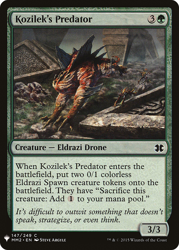 Kozilek's Predator [PLST-MM2-147]