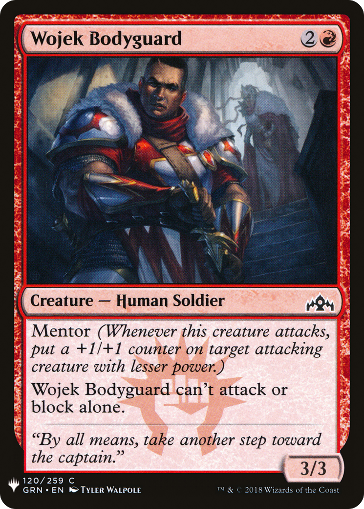 Wojek Bodyguard [PLST-GRN-120]
