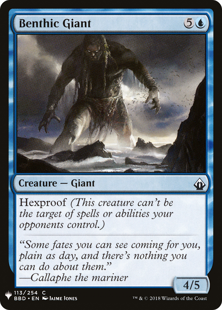 Benthic Giant [PLST-BBD-113]