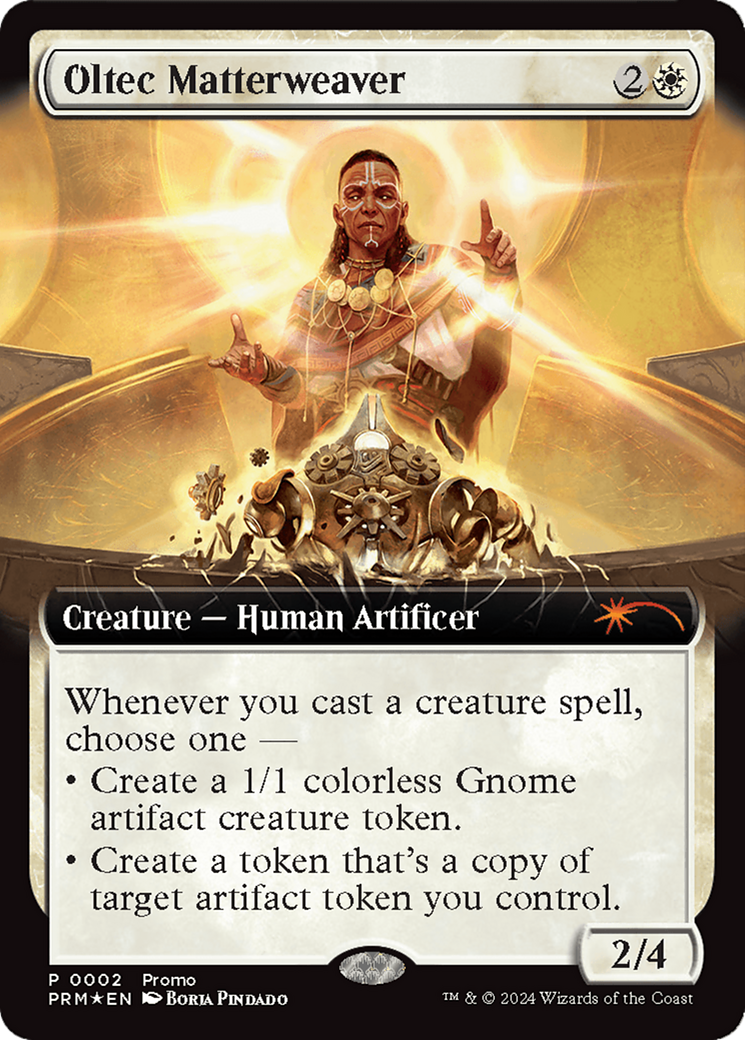 Oltec Matterweaver - Extended Art - Prerelease Promo [PW24-12]