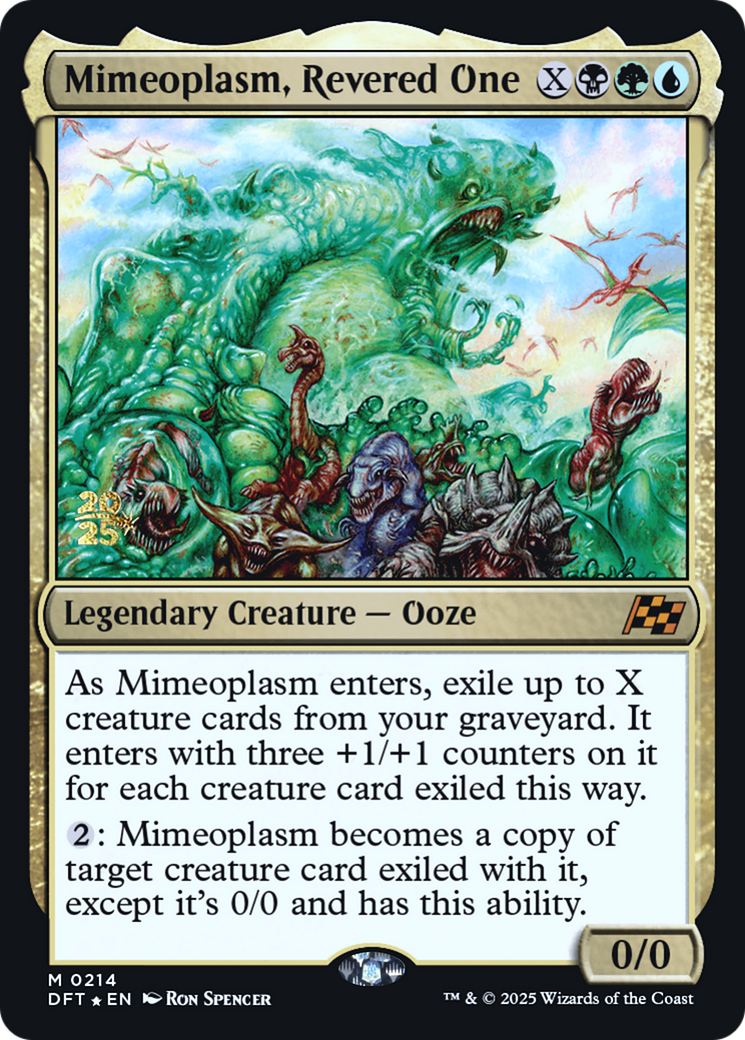 Mimeoplasm, Revered One - Prerelease Promo [PDFT-214s]