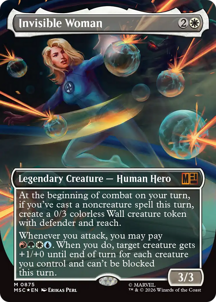 Invisible Woman - Borderless [MSC-875]
