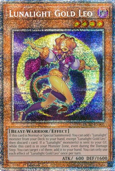 Lunalight Gold Leo (Starlight Rare) [DUAD-EN005-StR]