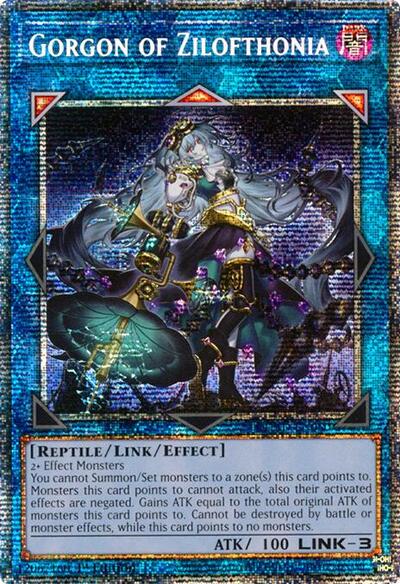 Gorgon of Zilofthonia (Starlight Rare) [DUAD-EN050-StR]