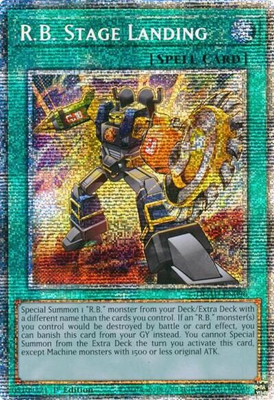 R.B. Stage Landing (Starlight Rare) [DUAD-EN096-StR]
