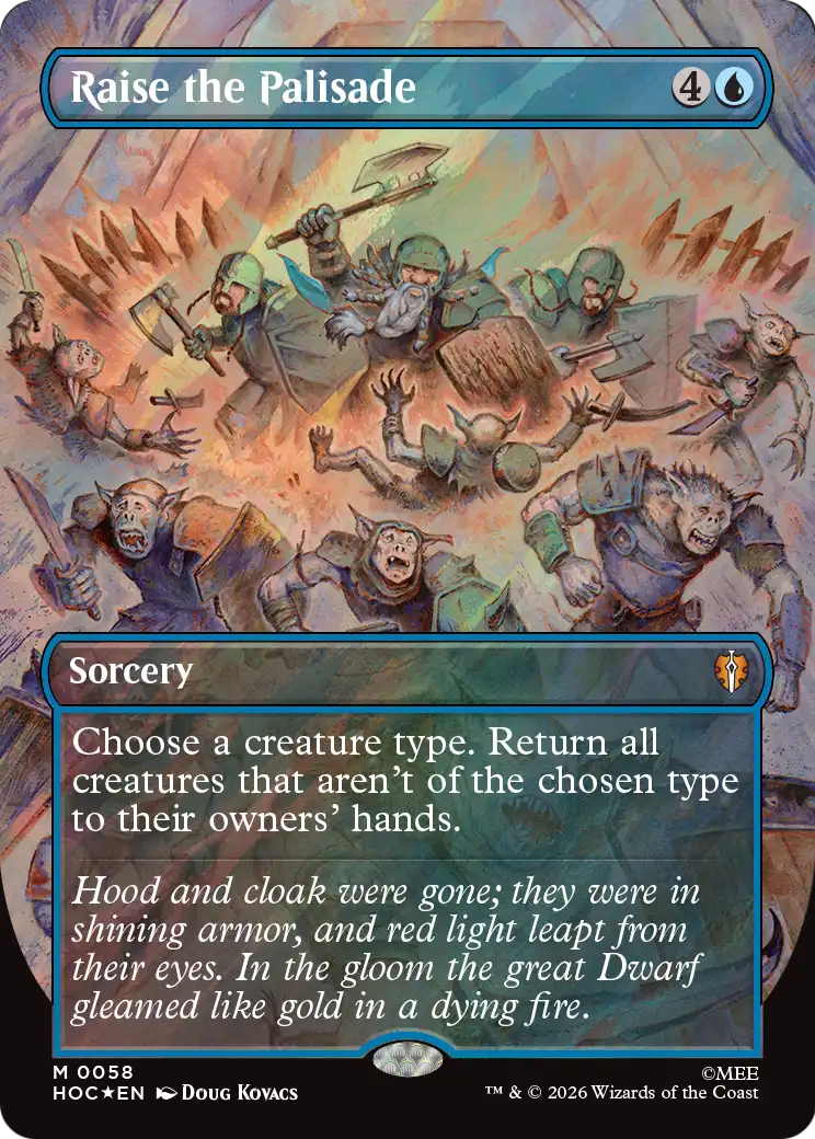 Raise the Palisade [HOC-58]