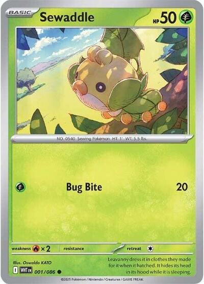 Sewaddle - 001/086 (Common) [WHT-001-C]