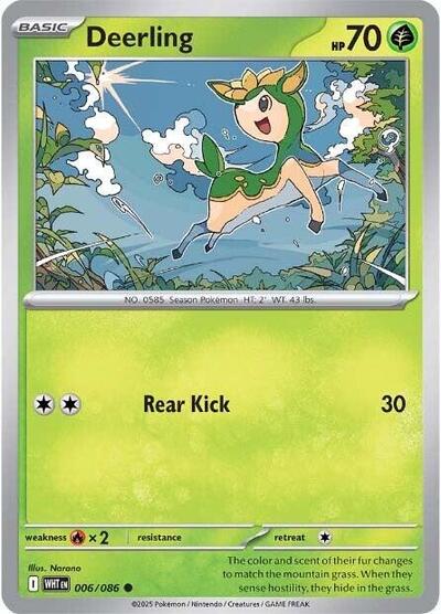 Deerling - 006/086 (Common) [WHT-006-C]