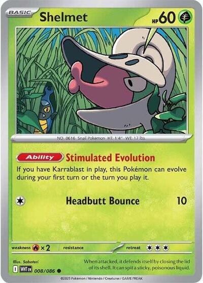 Shelmet - 008/086 (Common) [WHT-008-C]